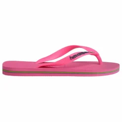 Tongs Brasil Logo Néon | Rose