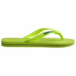 Tongs Brasil Logo Néon | Vert