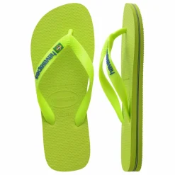 Tongs Brasil Logo Néon | Vert
