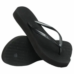 Tongs Slim Platform | Noir