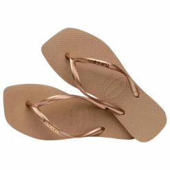 Tongs Square Logo Metallic | Rose