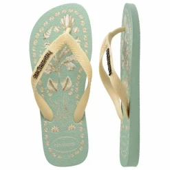 Tongs Top Tropicalia Vibes x Farm Rio | Vert Menthe