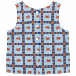 Top Ana Crabe | Bleu