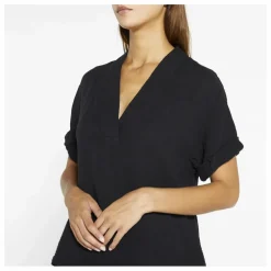 Top Avery Gaze de Coton | Noir