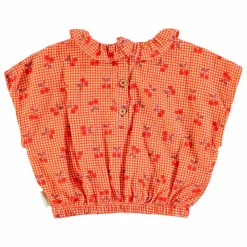 Top Cherry Vichy | Orange