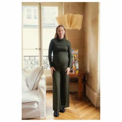 Top de Grossesse Mathilda Seventies | Vert kaki