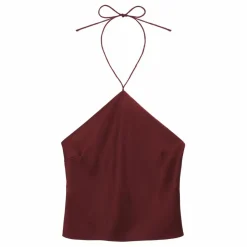 Top Leanne Soie | Bordeaux