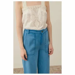 Top Paradine Coton Bio - Collection Femme | Blanc cassé