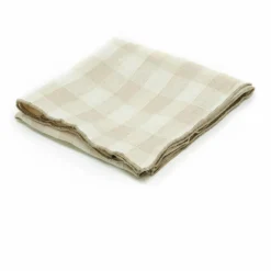 Torchon Bourdon en toile vintage | Crème