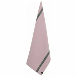 Torchon en lin mélangé Côme | Rose poudré