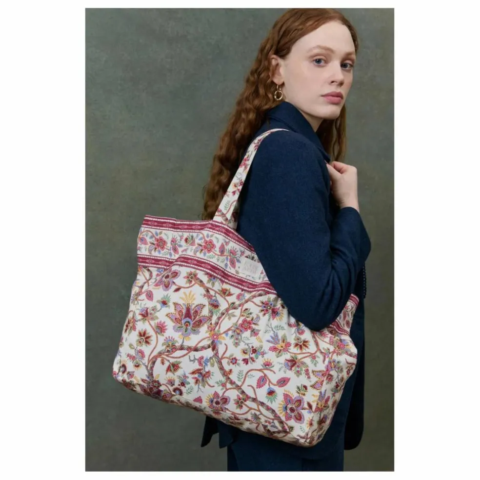 Tote Bag Beverly Bluebell Grove Coton Bio - Collection Femme | Crème
