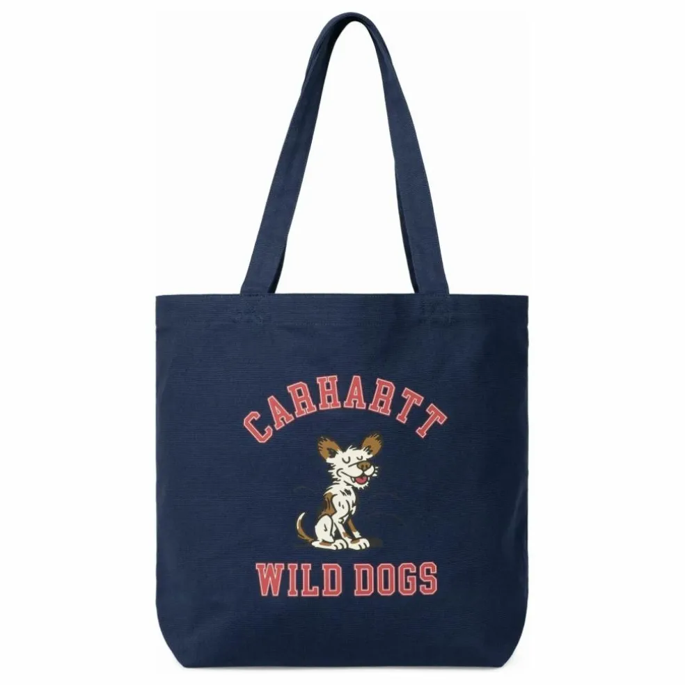 Tote Bag Canvas Graphic | Bleu foncé