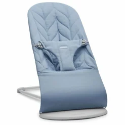 Transat Bliss en coton matelassé Pétale | Bleu