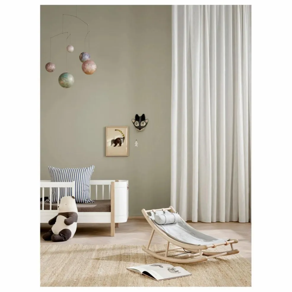 Transat enfant en chêne | Gris