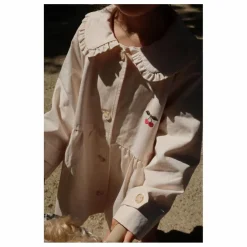 Trench Cerise | Rose poudré