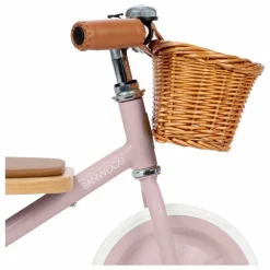 Tricycle en métal et bois | Vieux Rose
