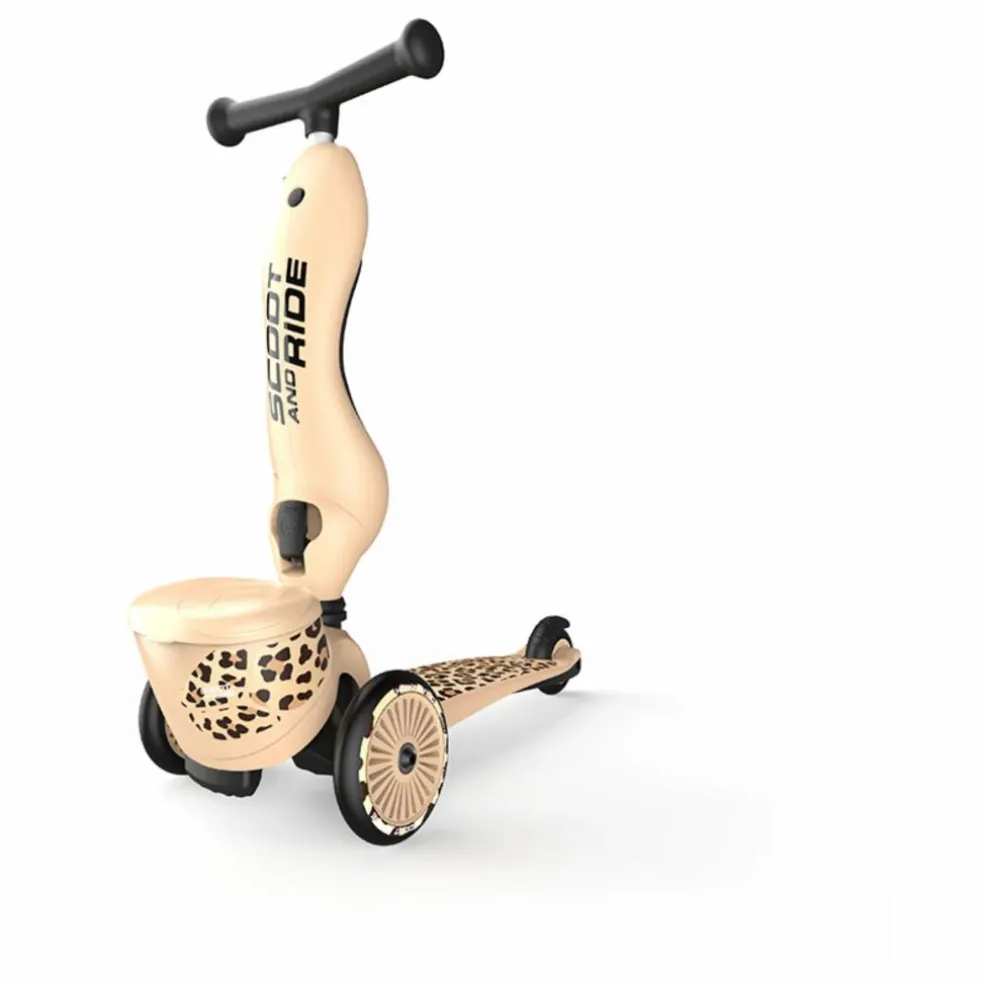Trottinette 2 en 1 Léopard