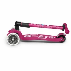Trottinette Maxi Deluxe pliable LED | Framboise