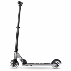 Trottinette Micro Sprite LED Silverchrome | Noir