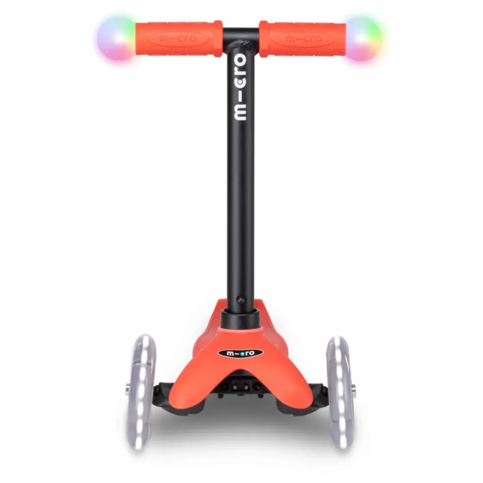 Trottinette Mini 3en1 Revolution Deluxe Magic LED | Rouge
