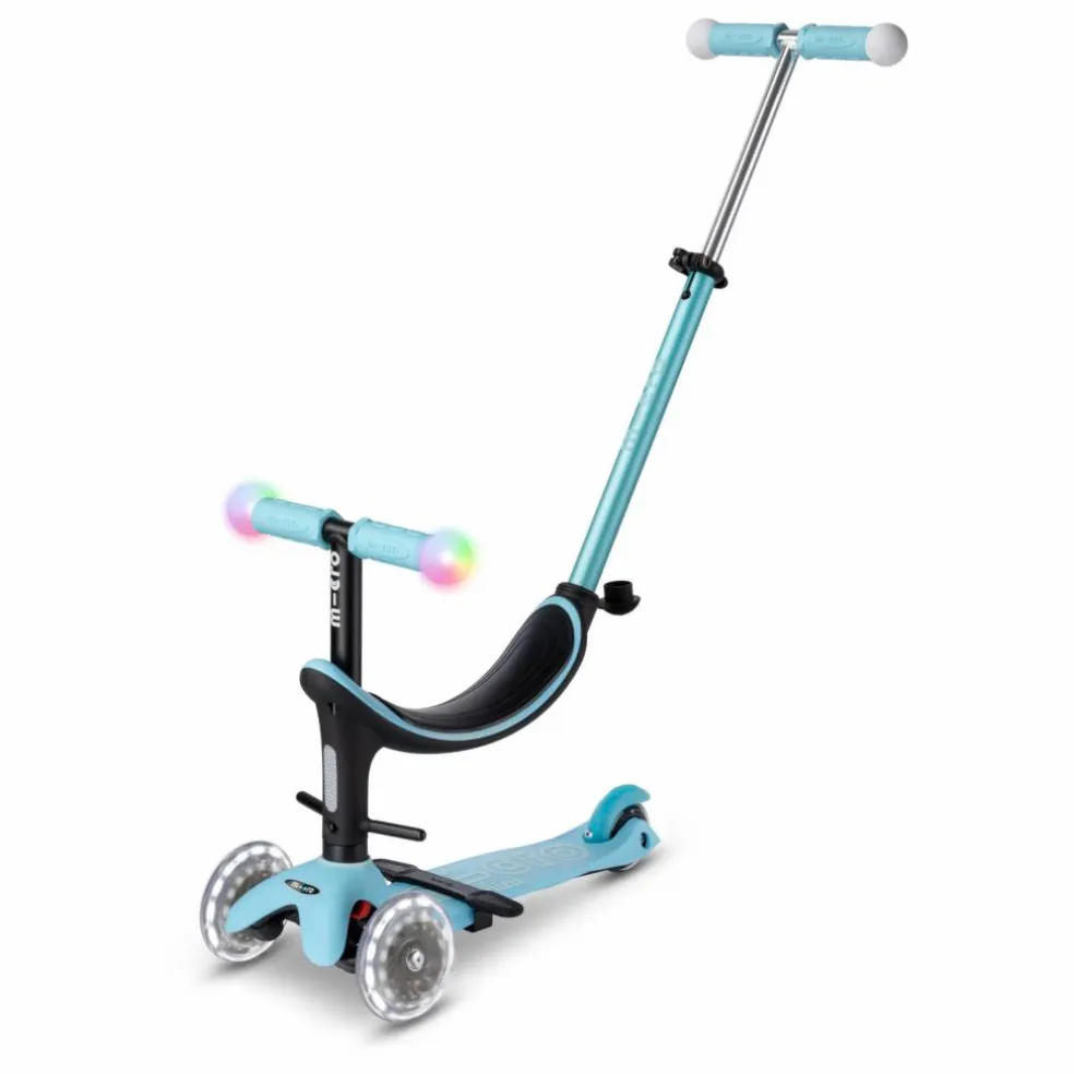 Trottinette Mini 3en1 Revolution Deluxe Magic LED | Bleu