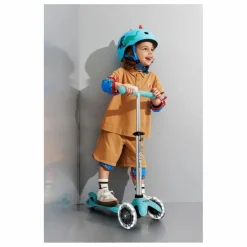 Trottinette Mini Micro Deluxe Glow LED | Aqua