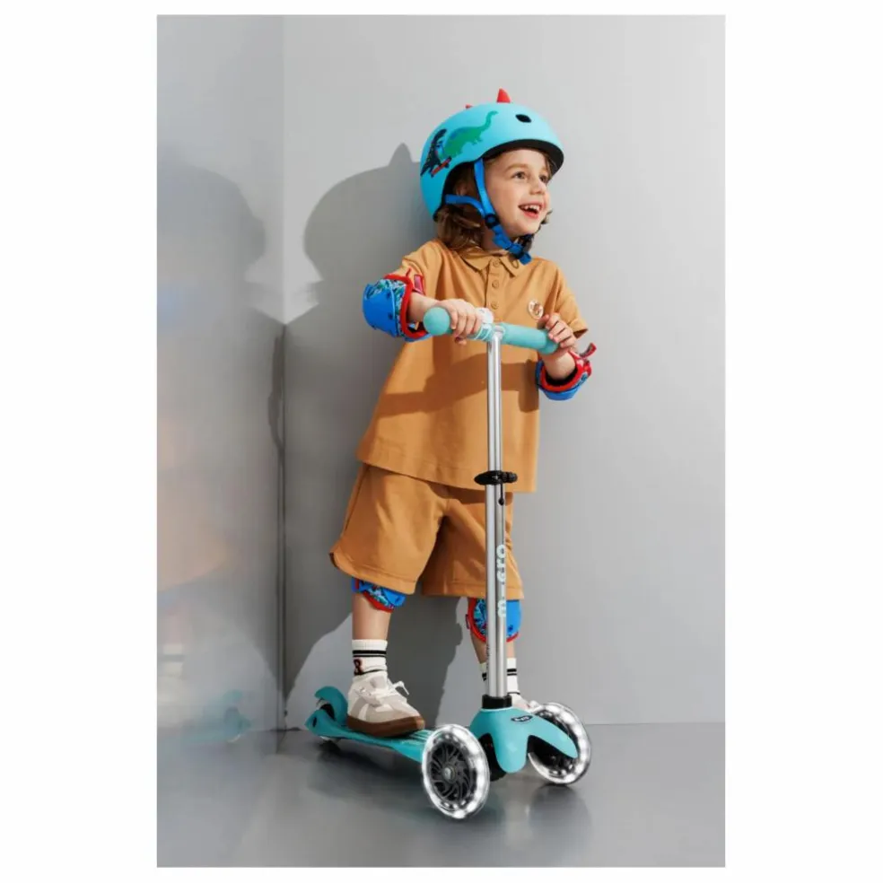 Trottinette Mini Micro Deluxe Glow LED | Aqua