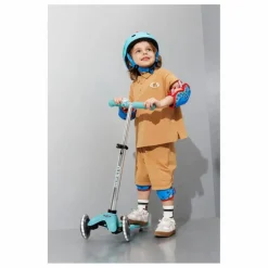 Trottinette Mini Micro Deluxe Glow LED | Aqua