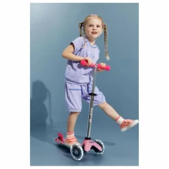 Trottinette Mini Micro Deluxe Glow LED | Rose