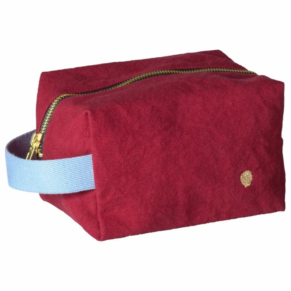 Trousse de toilette Cube | Rouge cerise