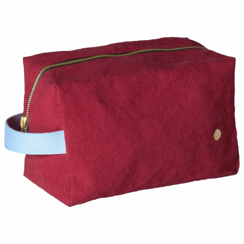 Trousse de toilette Cube | Rouge cerise