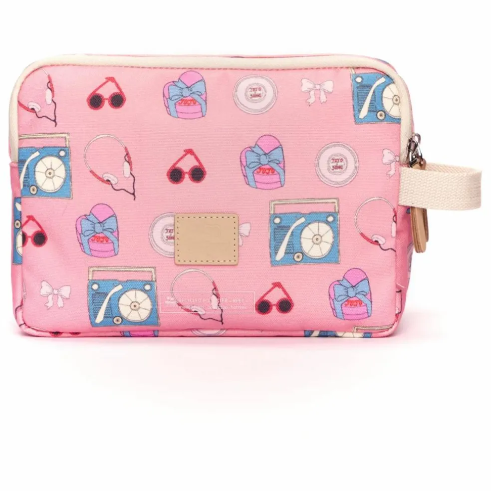 Trousse de Toilette Double Jojo Song | Rose