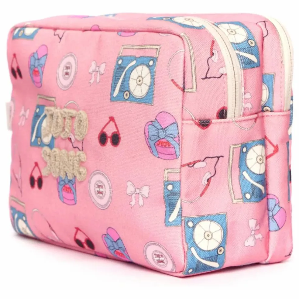Trousse de Toilette Double Jojo Song | Rose