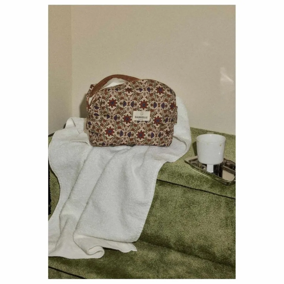 Trousse de toilette en coton | Bijou Rubis