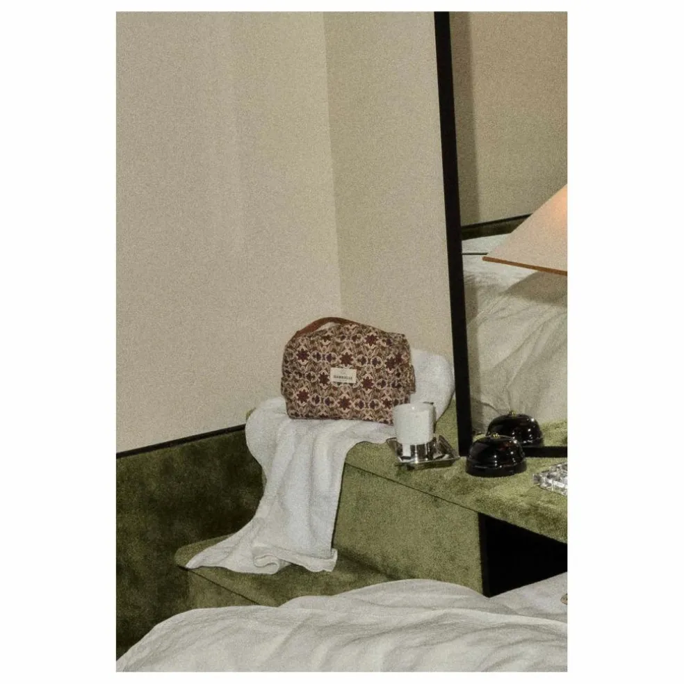 Trousse de toilette en coton | Bijou Rubis