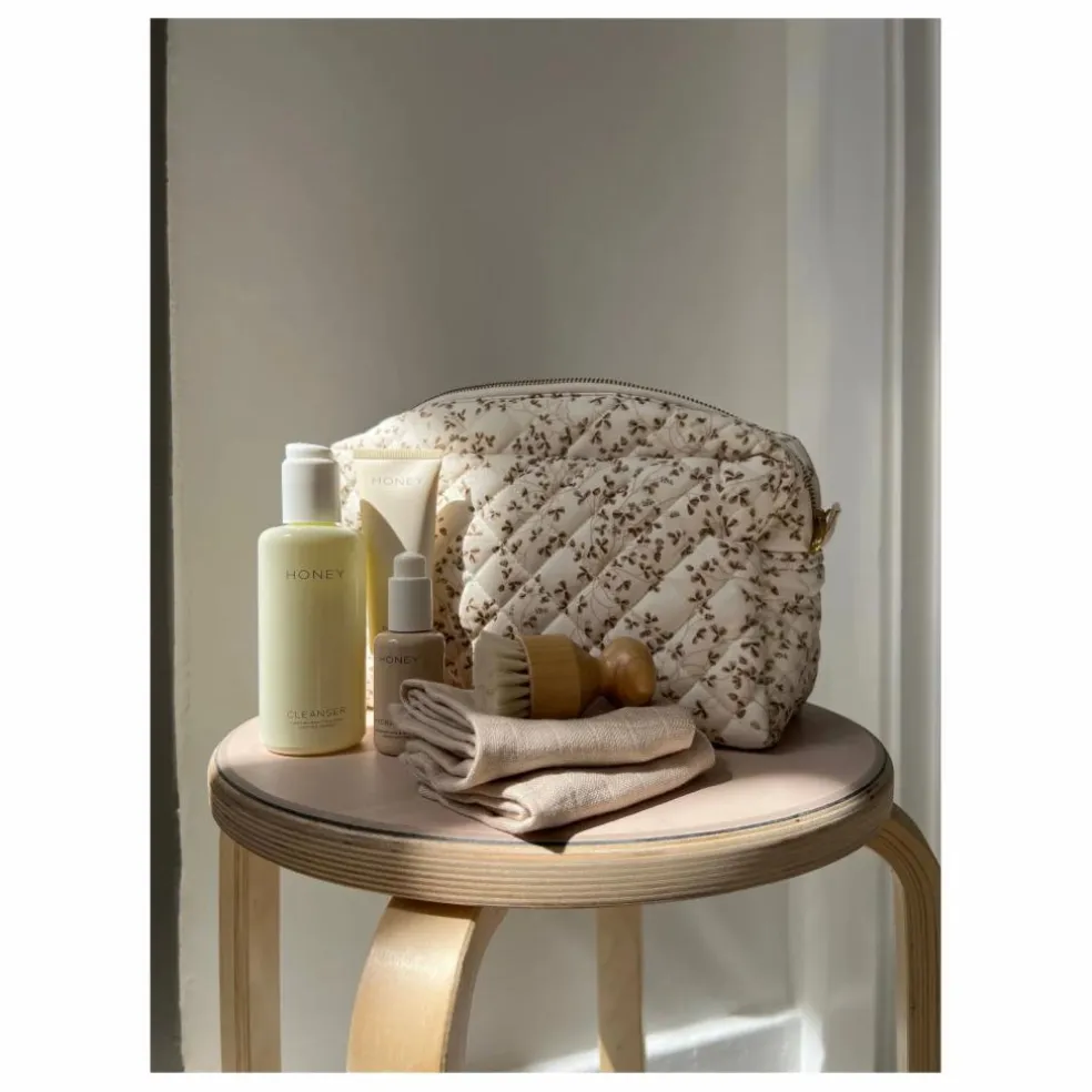 Trousse de toilette Lierre | Marron