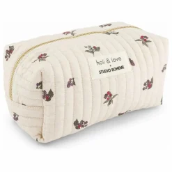 Trousse de Toilette Mûres | Ecru