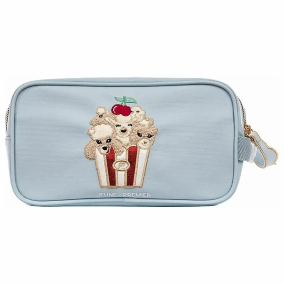 Trousse de Toilette Popcorn | Bleu Clair