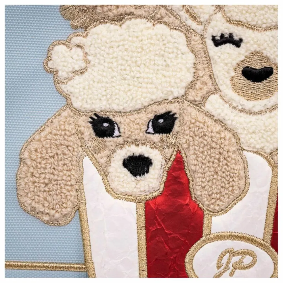 Trousse de Toilette Popcorn | Bleu Clair