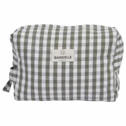 Trousse de toilette Vichy | Khaki