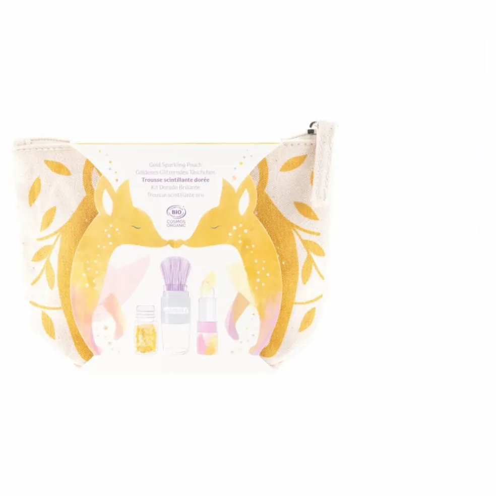 Trousse scintillante Renard | Or