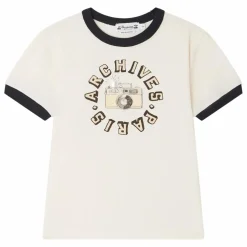 T-shirt Akiva Coton Bio | Ivoire