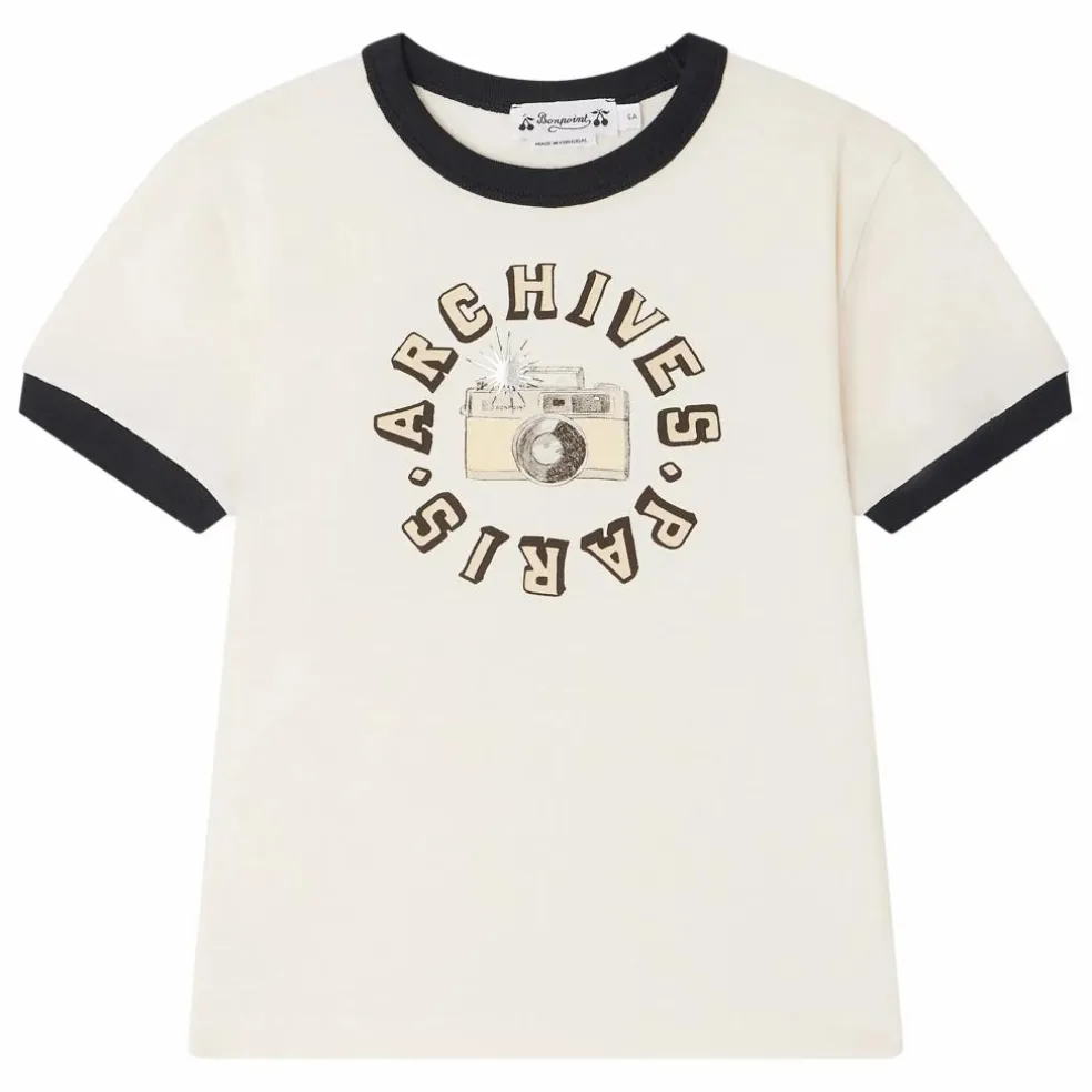 T-shirt Akiva Coton Bio | Ivoire