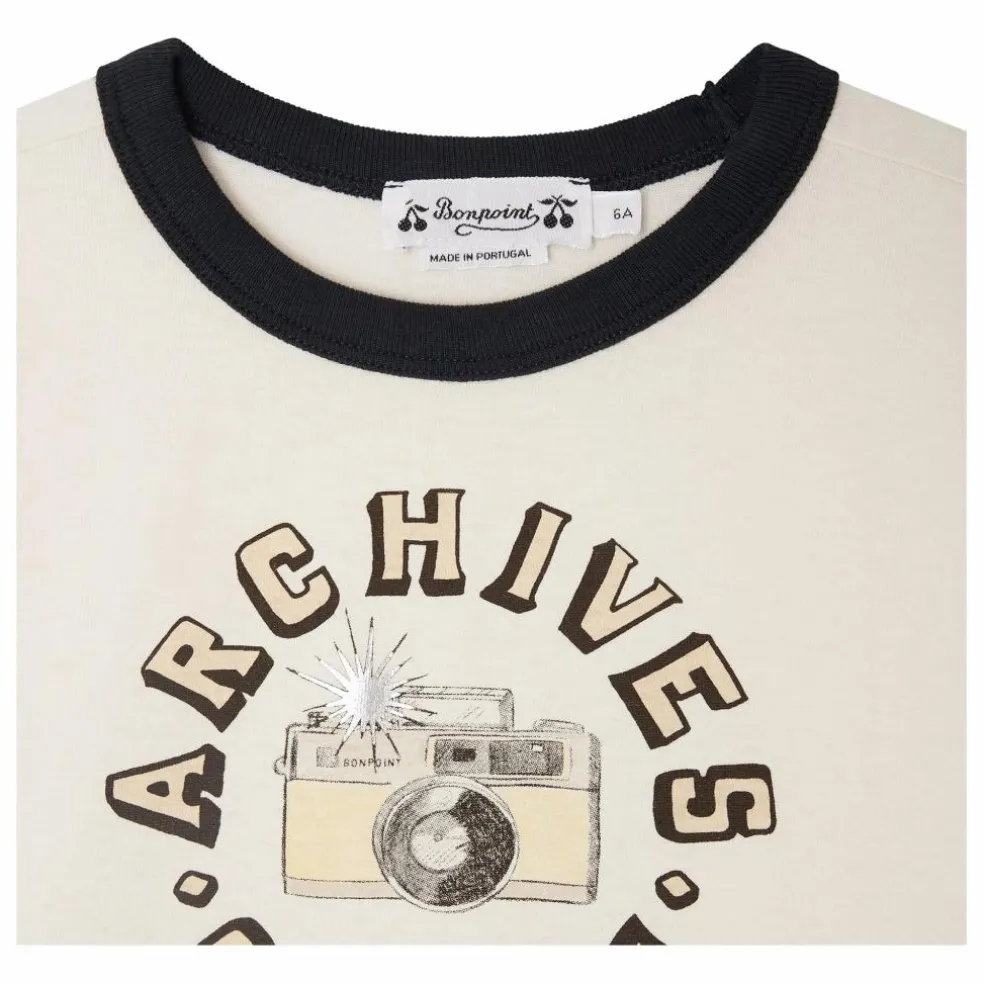 T-shirt Akiva Coton Bio | Ivoire