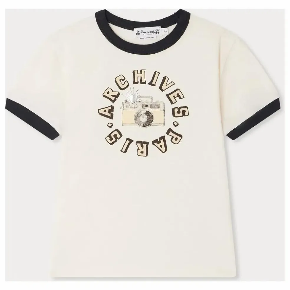 T-shirt Akiva Coton Bio | Ivoire
