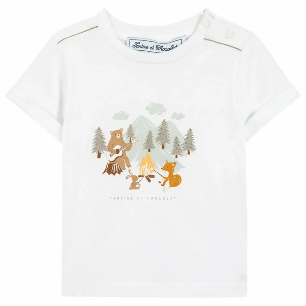 T-shirt Animaux | Ecru