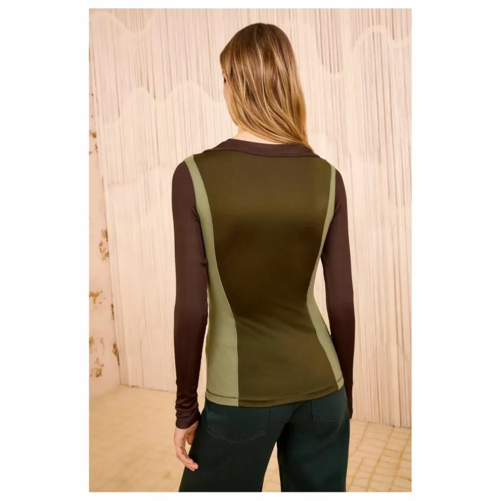 T-shirt Annete | Vert kaki