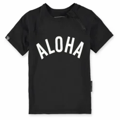 T-Shirt Anti-UV Aloha | Noir
