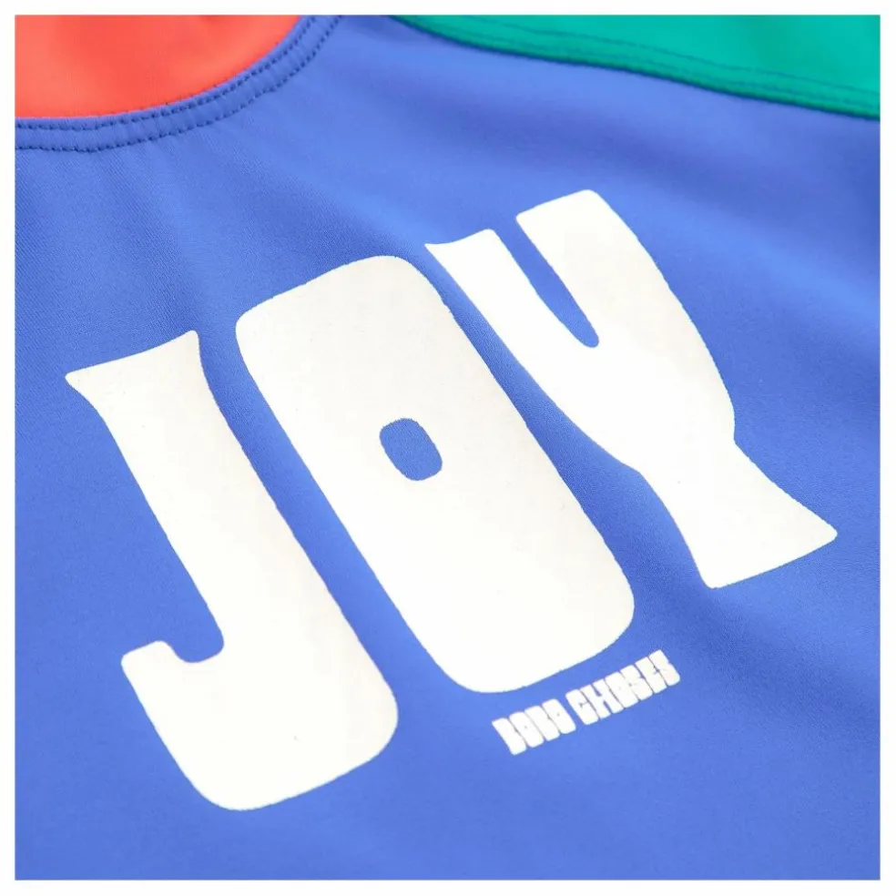T-Shirt Anti-UV Colorblock Fibres Recyclées | Bleu