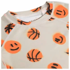 T-shirt Anti-UV Neptune Basketballs Fibres Recyclées | Beige